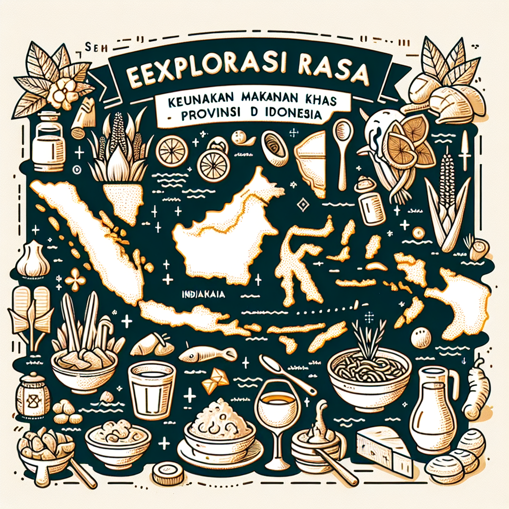 Eksplorasi Rasa: Keunikan Makanan Khas Tiap Provinsi di Indonesia yang