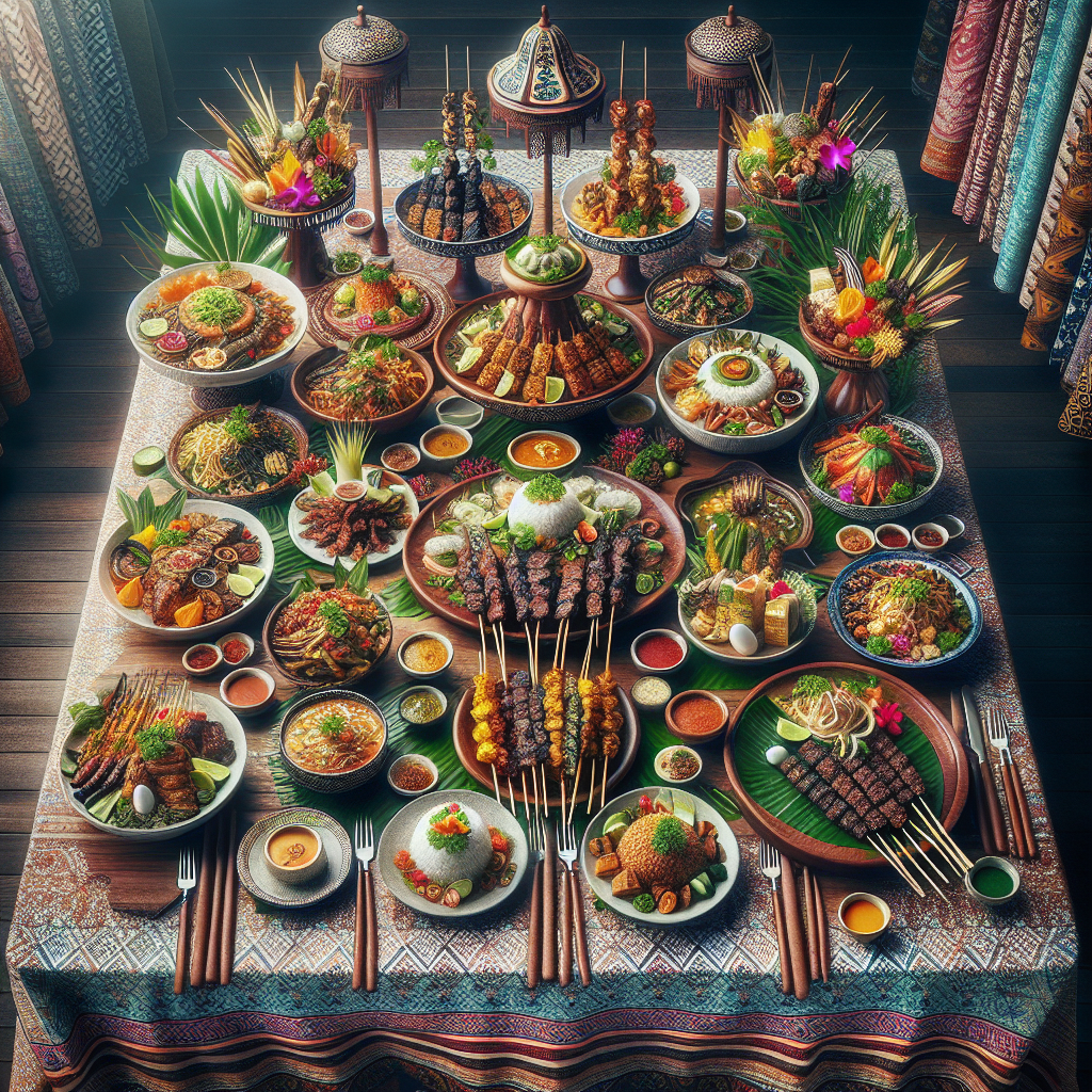 Kreasi Plating Makanan Indonesia yang Menggugah Selera