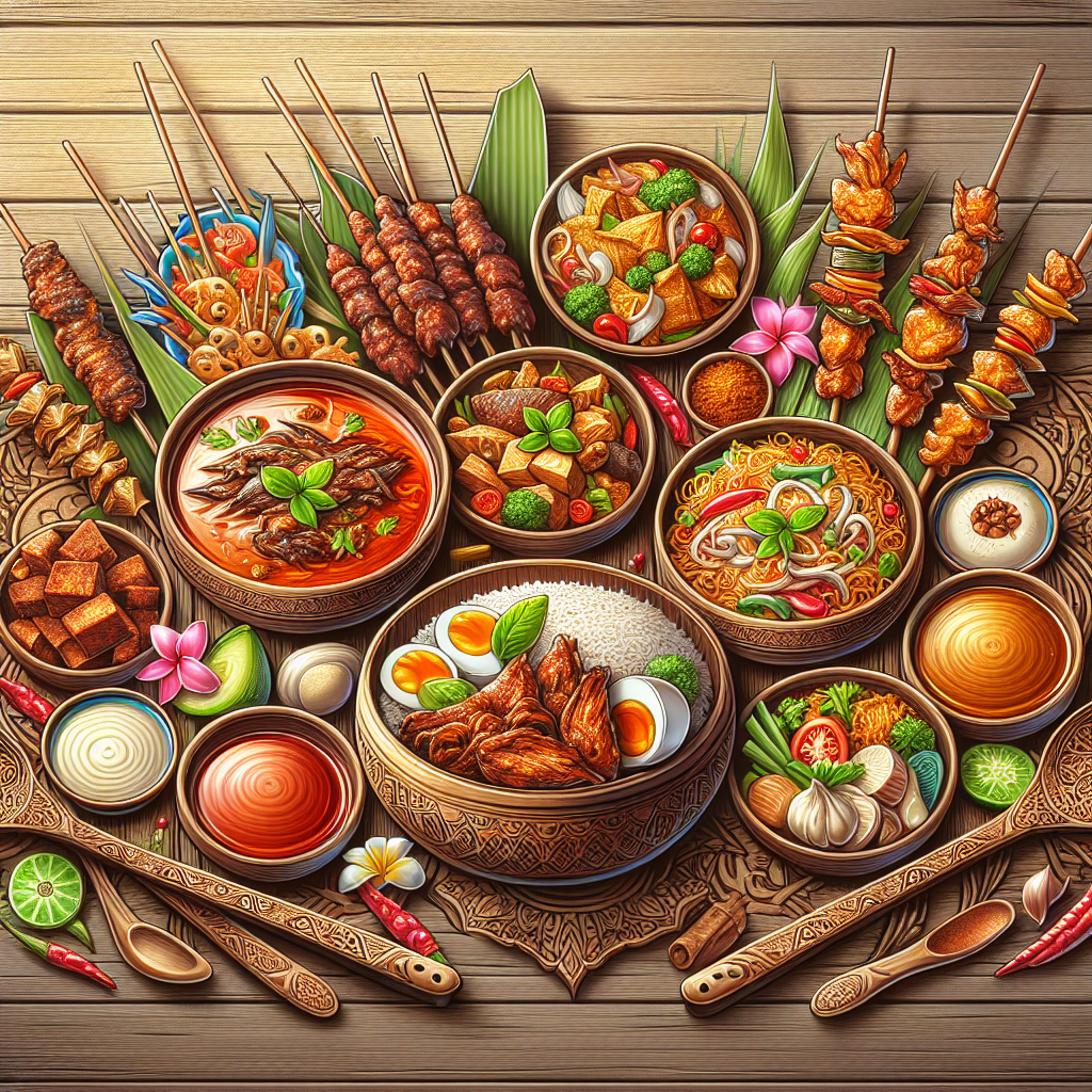 Perjalanan Melalui Warisan Kuliner: Sketsa Makanan Tradisional Indonesia