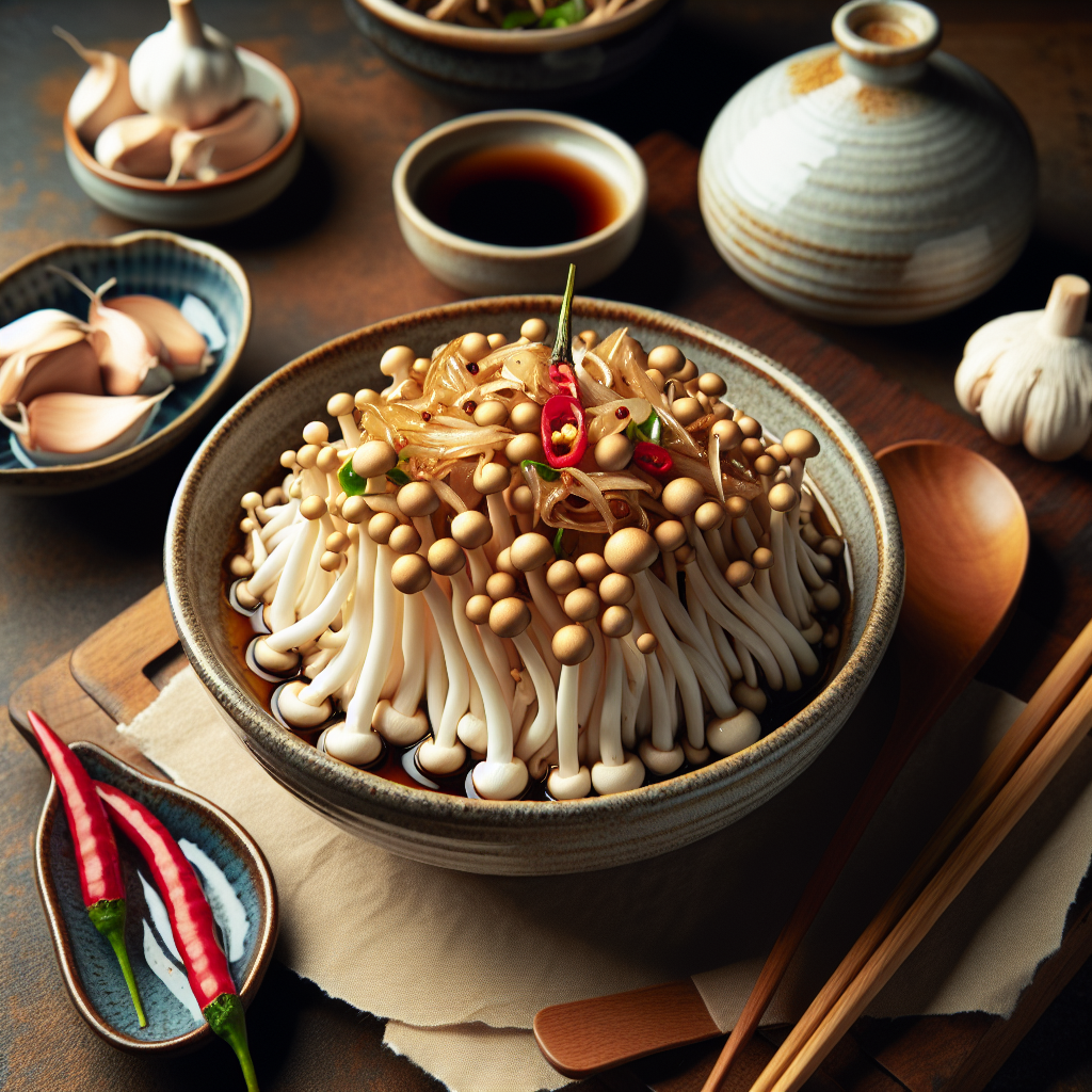 Resep Jamur Enoki yang Enak dan Mudah Dibuat di Rumah